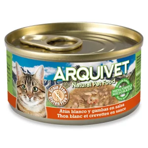 Atún Blanco en salsa con Gambas 80gr.