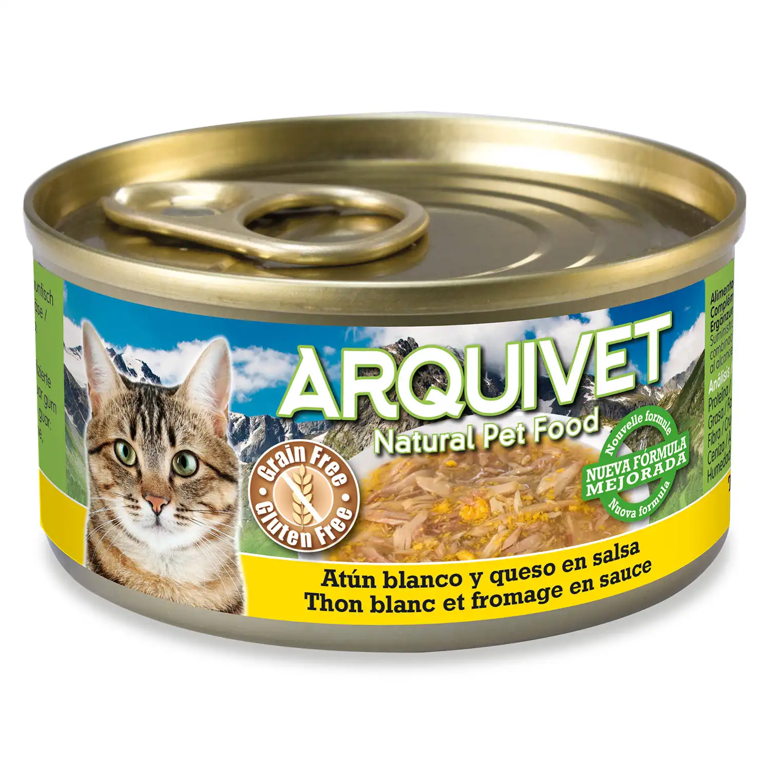 Atún Blanco en salsa con Queso 80gr.