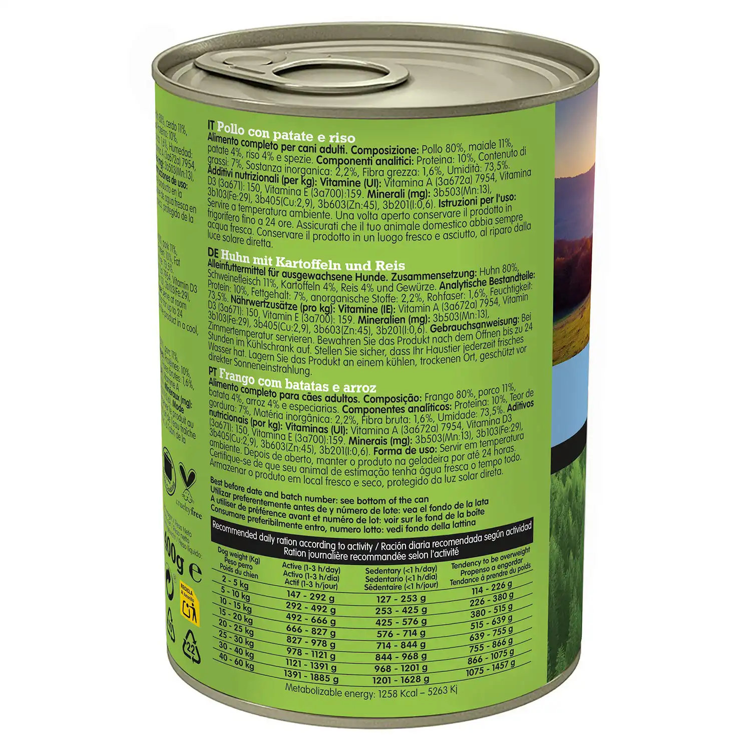 WET DOG FOOD 400g SENIOR & LIGHT Pollo - Imagen 3