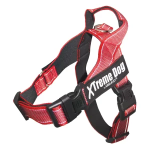 Arnés Xtreme CLASSIC Dog Rojo L (63-81cm)