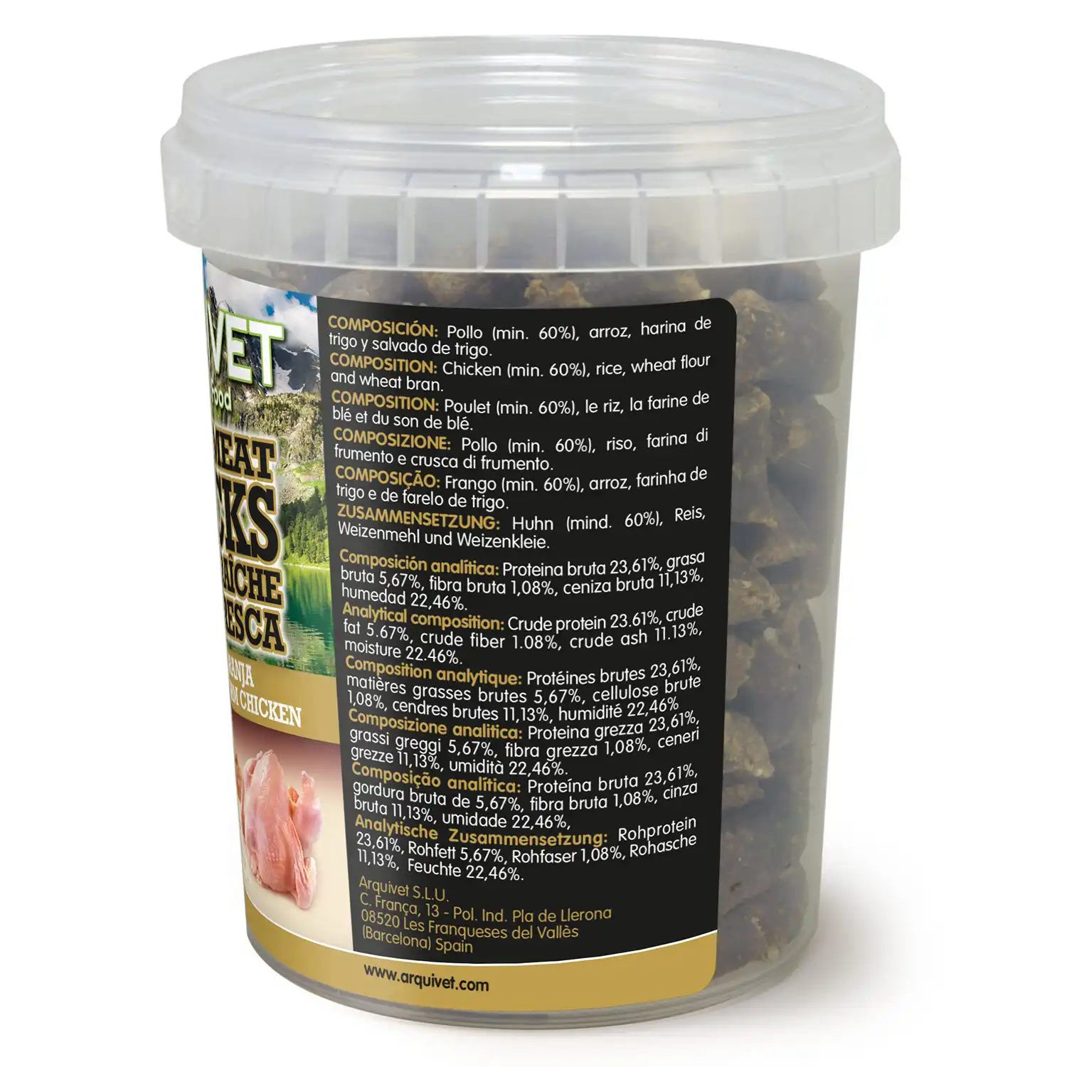 SNACKS Carne fresca Pollo de granja 300g - Imagen 4