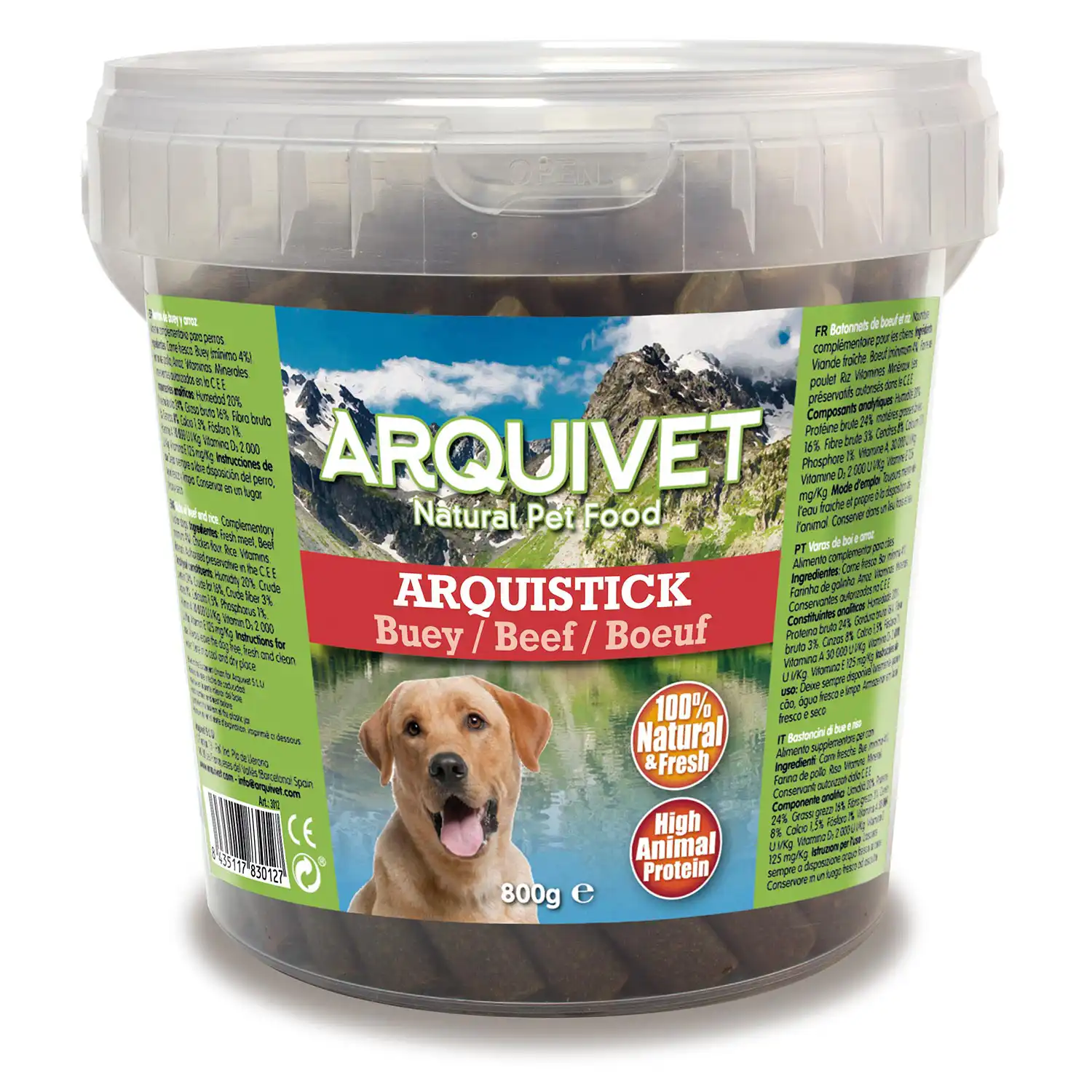 ArquiStick de BUEY 800 gr.