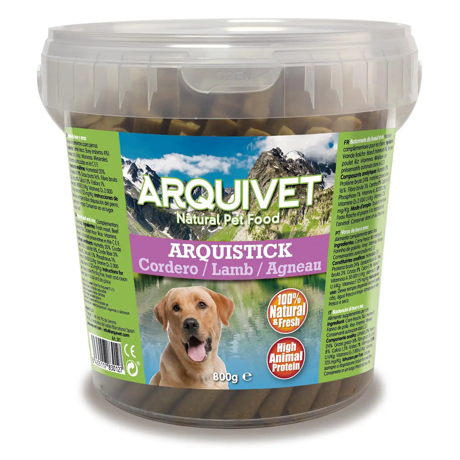 ArquiStick de CORDERO 800 gr.