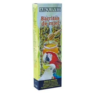 Barritas de miel para loros y cotorras 150g