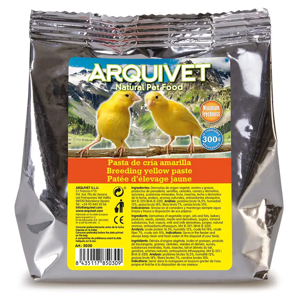 Pasta de cria amarilla 300 g