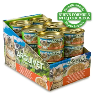 PACK 24 LATAS Atún Blanco en salsa con Gambas 80gr.
