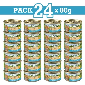 PACK 24 LATAS Pollo en salsa con Espadín 80gr.