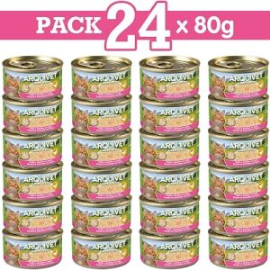 PACK 24 LATAS Pollo en salsa con Gambas 80gr.