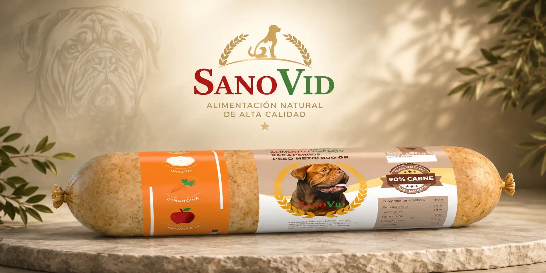 sanovid pollo,arroz ,zanahor. y manzana