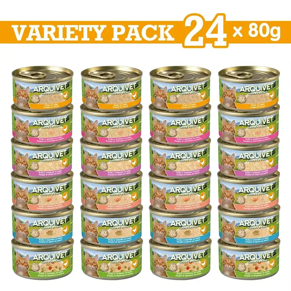 Variety pack 24 latas Chicken Mini Fillets Delicacy 80gr - Imagen 2