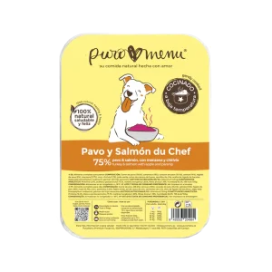 MENÚ PAVO Y SALMÓN DU CHEF (400g)